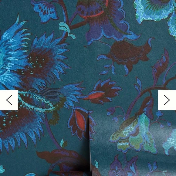 House of Hackney Majorelle wallpaper from Anthropologie - Picture 4 of 5